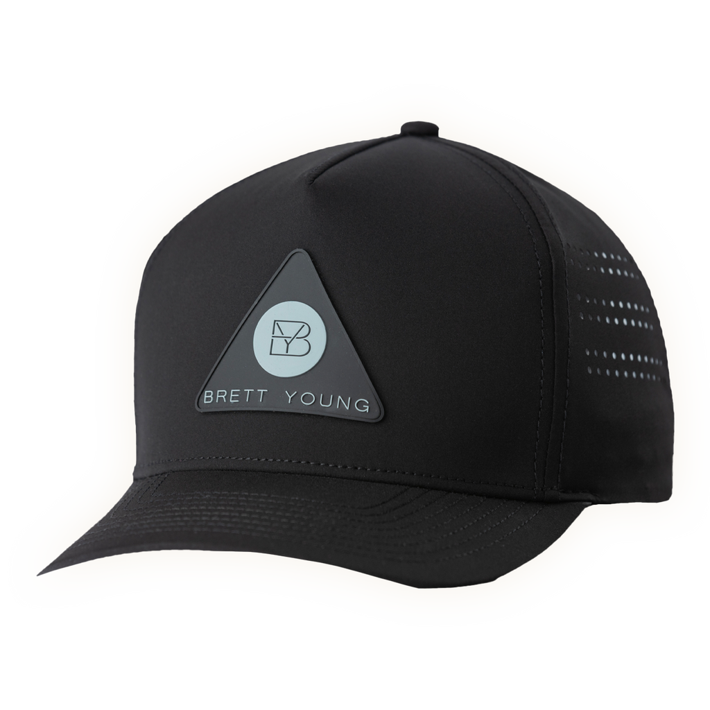 2023 Brett Young Black Performance Hat Brett Young Official Merchandise 2023-brett-young-black-performance-hat-brett-young-official-merchandise