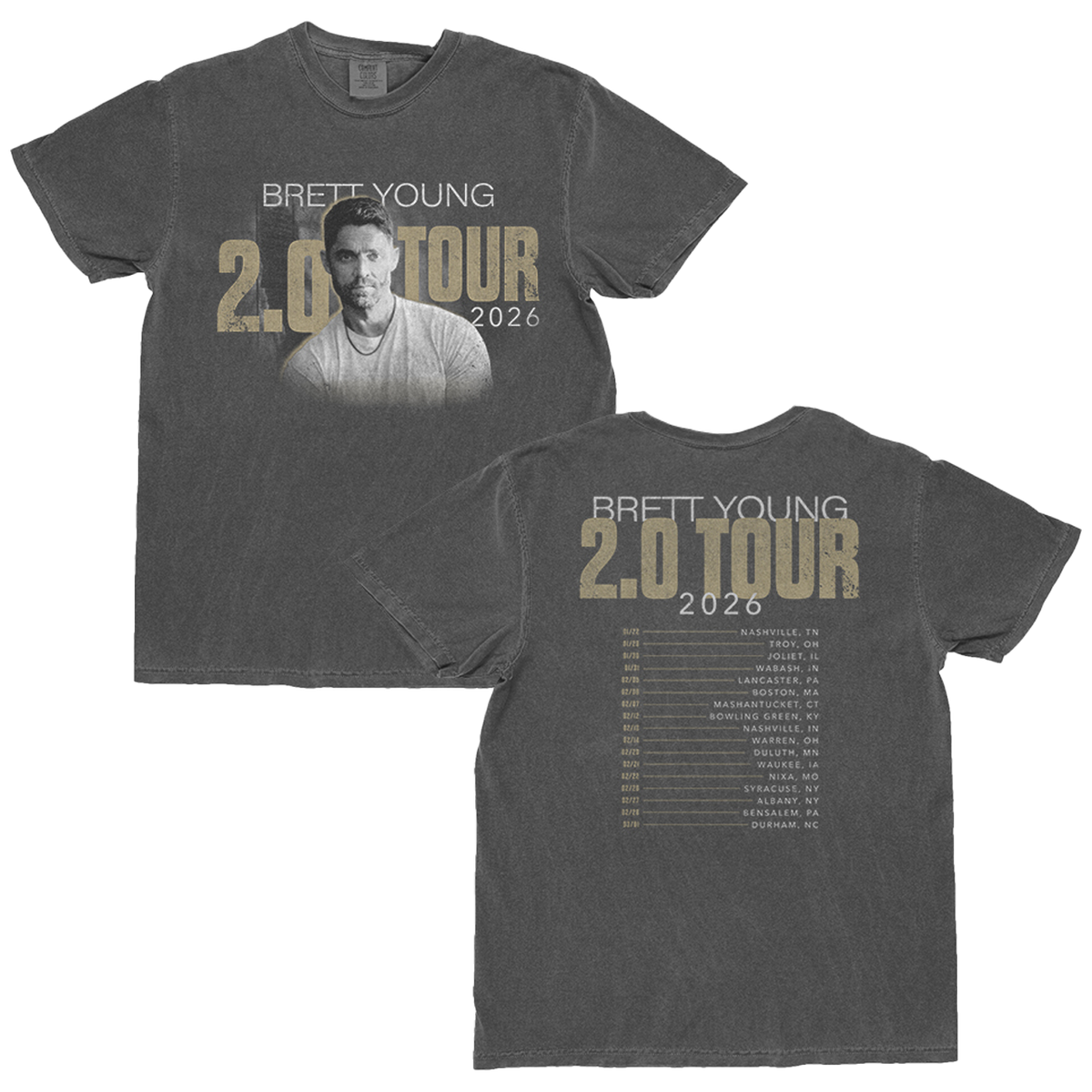 2.0 2026 Tour Tee